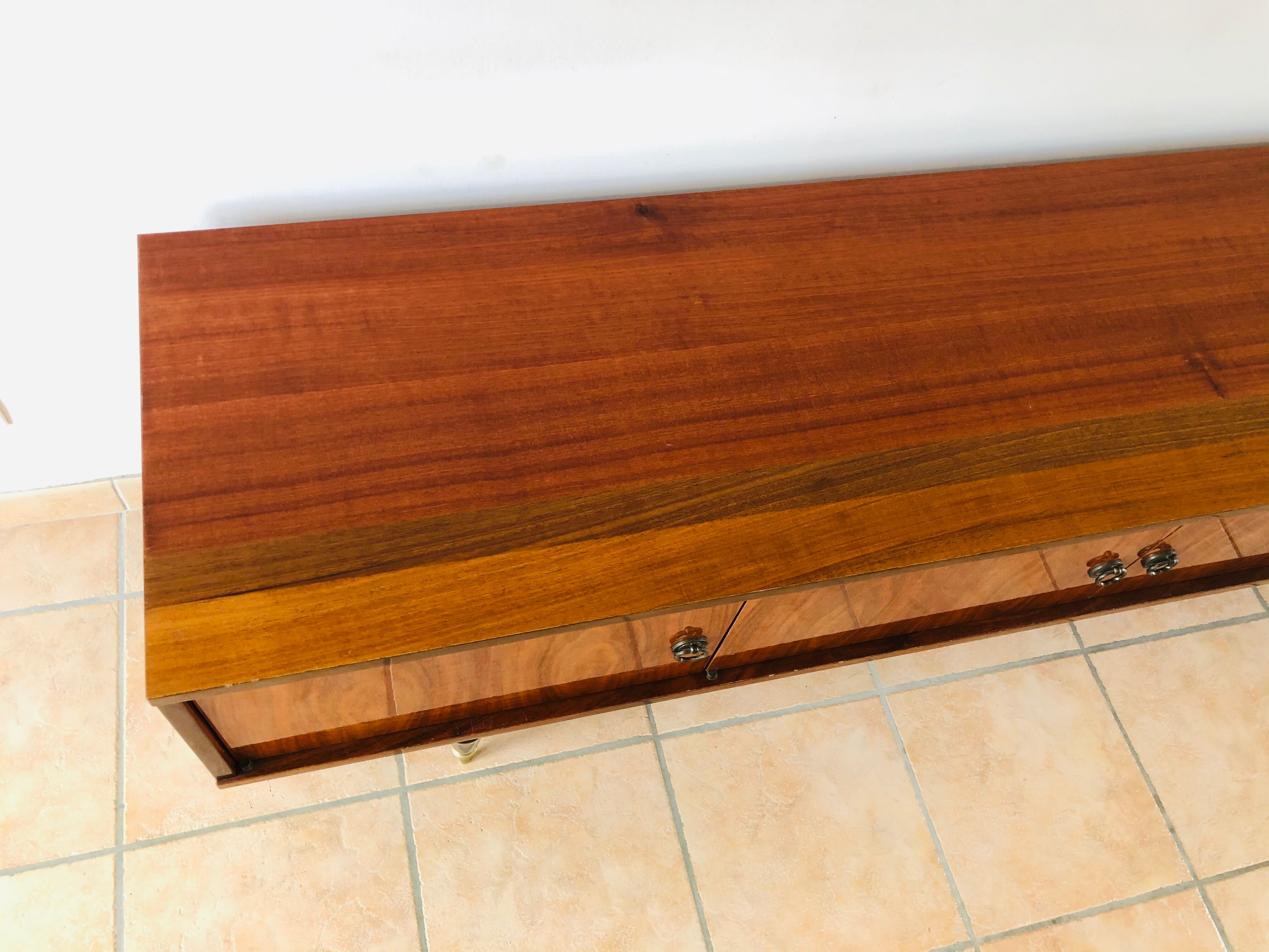 Walnut bass sideboard 1960