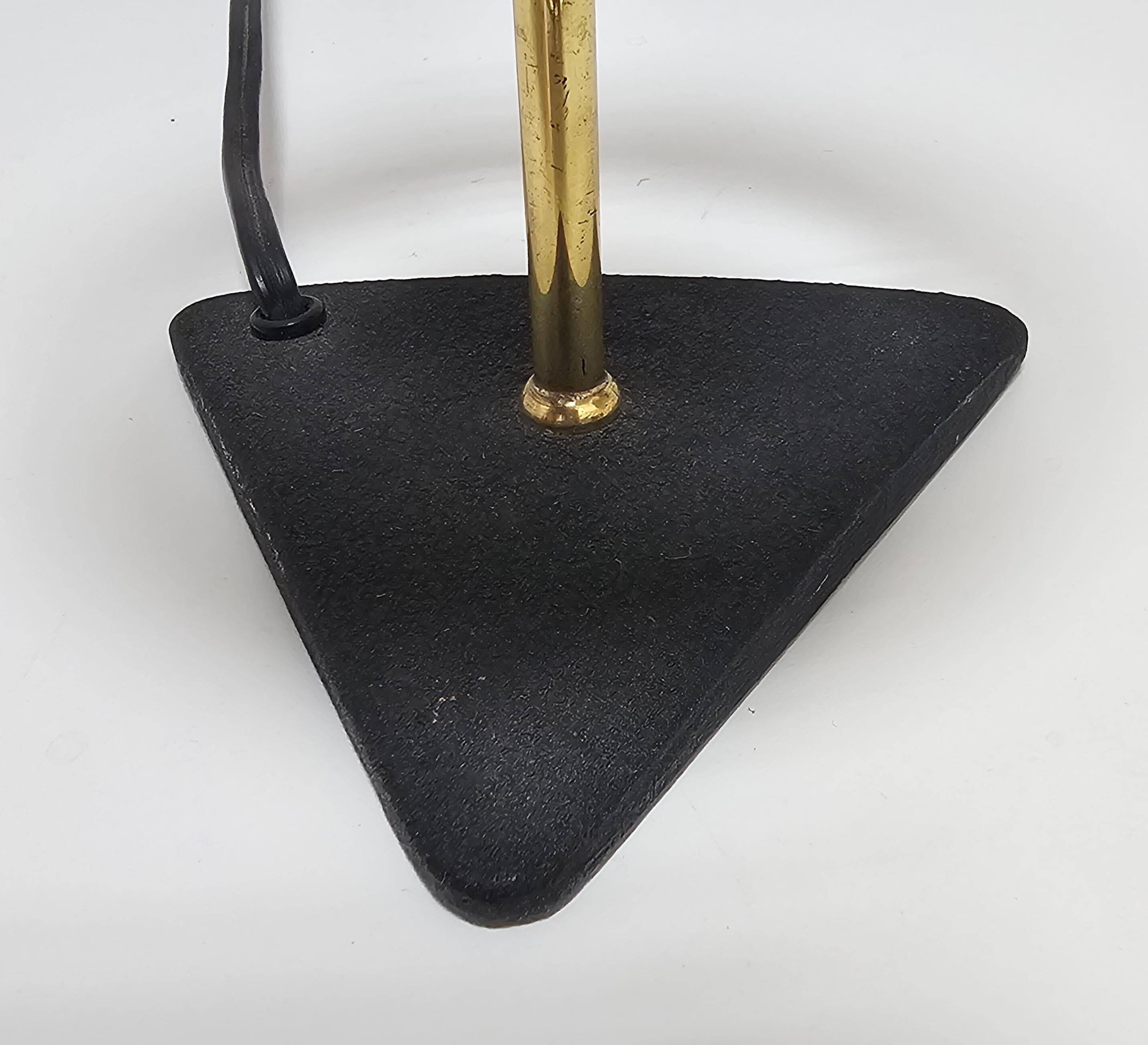 Paire de lampes de table Mid Century Modern Carl Aubock 1940s