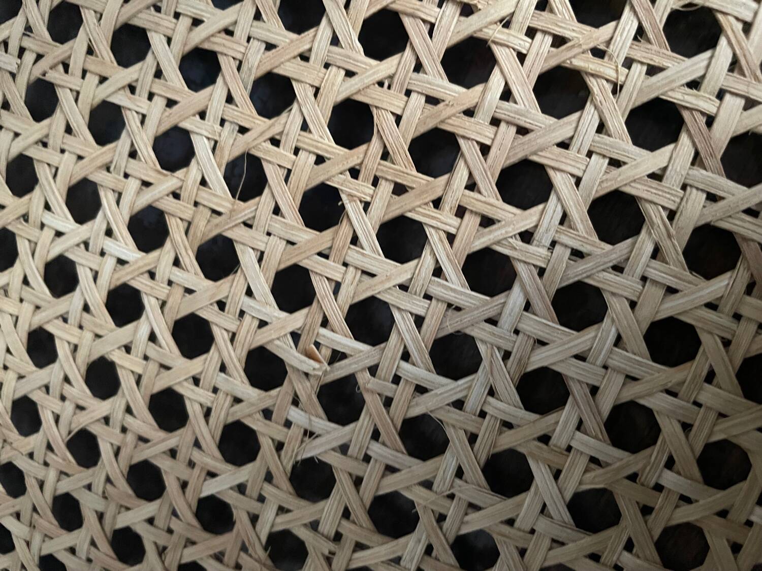 Tabouret canné