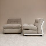 2 Amanta sofas by Mario Bellini for C&b Italia