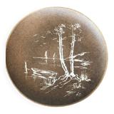 Plate signed Cazalas