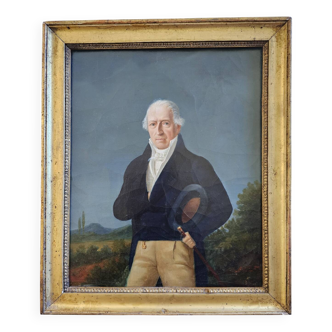 Painting Canvas Portrait of the revolutionary Napoleon I