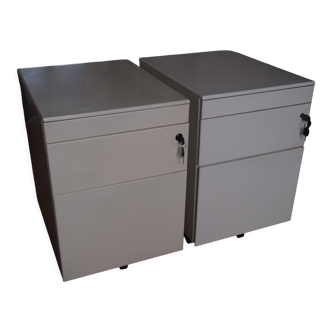 Wheeled boxes 3 drawers La palma cassettiera