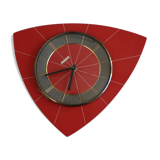Red BAYARD formica wall clock