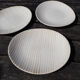 3 oval flat plates Salins model Jamaica (rare)