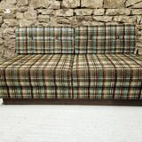 Vintage 1970s modular daybed sofa