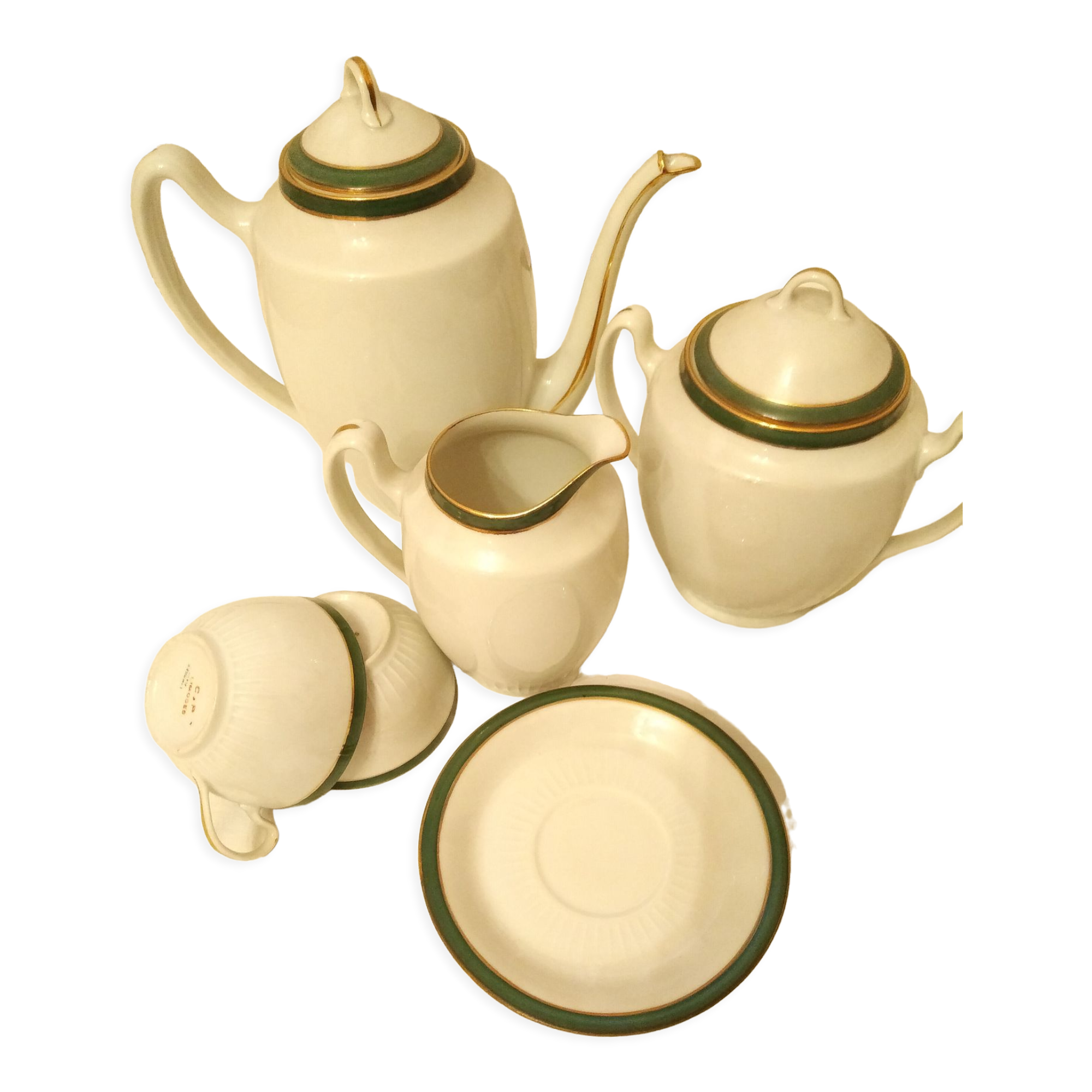 Limoges porcelain tea or coffee set
