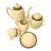 Service à thé ou café porcelaine de Limoges lot