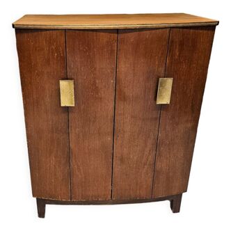 Vintage furniture 2 doors art deco