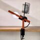 Sintesi clamp lamp by Artemide Ernesto Gismondi Italy circa 1975