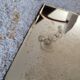 Bevelled rectangular mirror