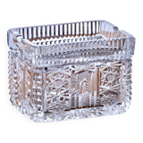 Antique 19th-century crystal snuffbox