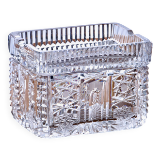 Antique 19th-century crystal snuffbox