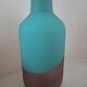 Vase contemporain bicolore
