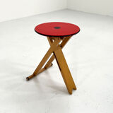 Foldable stool by Enolinea, 1980