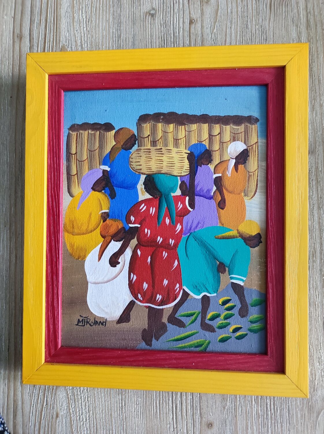 3 colorful paintings