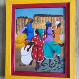 3 colorful paintings