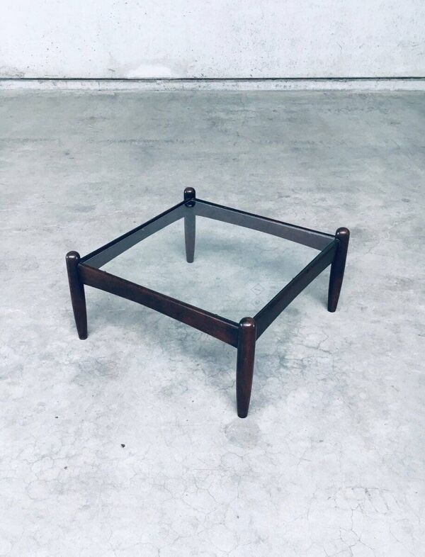 Mid-Century Modern Design Low Side Table Set, Sweden, 1960s, Set of 2
