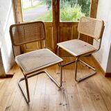 Pair of chairs B32 Marcel Breuer