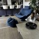 Fauteuil Roche Bobois Folk  et Pouf – Design Stefan Heiliger ».2022