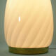 Italian art glass egg table lamp by Vetri Murano, 1970
