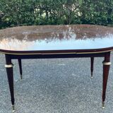 Imperial Scandinavian Round Oval Extendable Rosewood Dining Table 2
