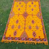 Handmade Berber carpet in wool 196 x 310cm
