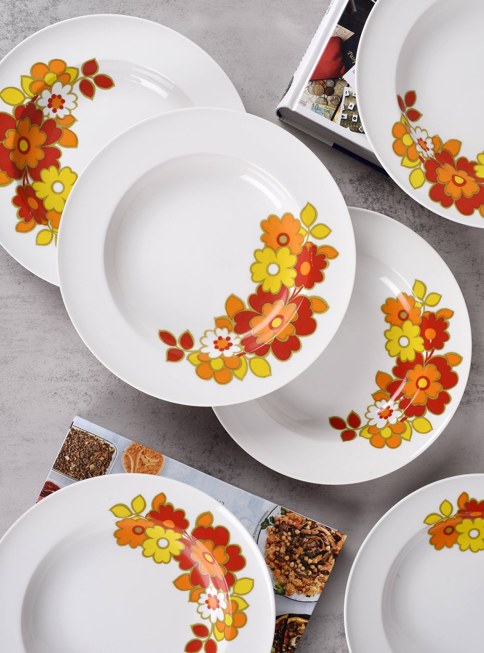 6 seltmann weiden bavaria porcelain soup plates