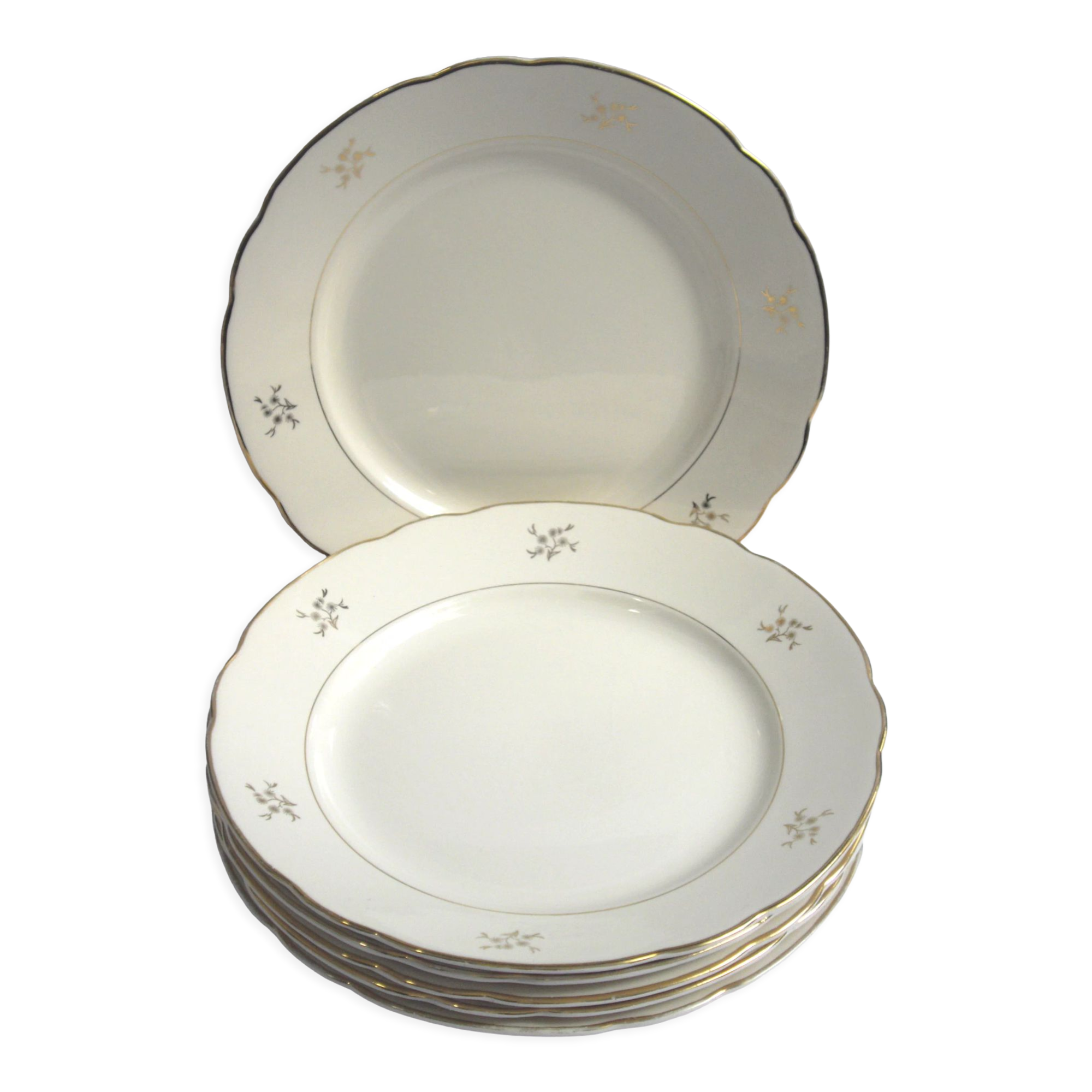 6 Villeroy & Boch flat plates