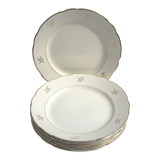 6 Villeroy & Boch flat plates