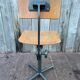 Vintage Friso Kramer adjustable workshop stool for Ahrend De Cirkel