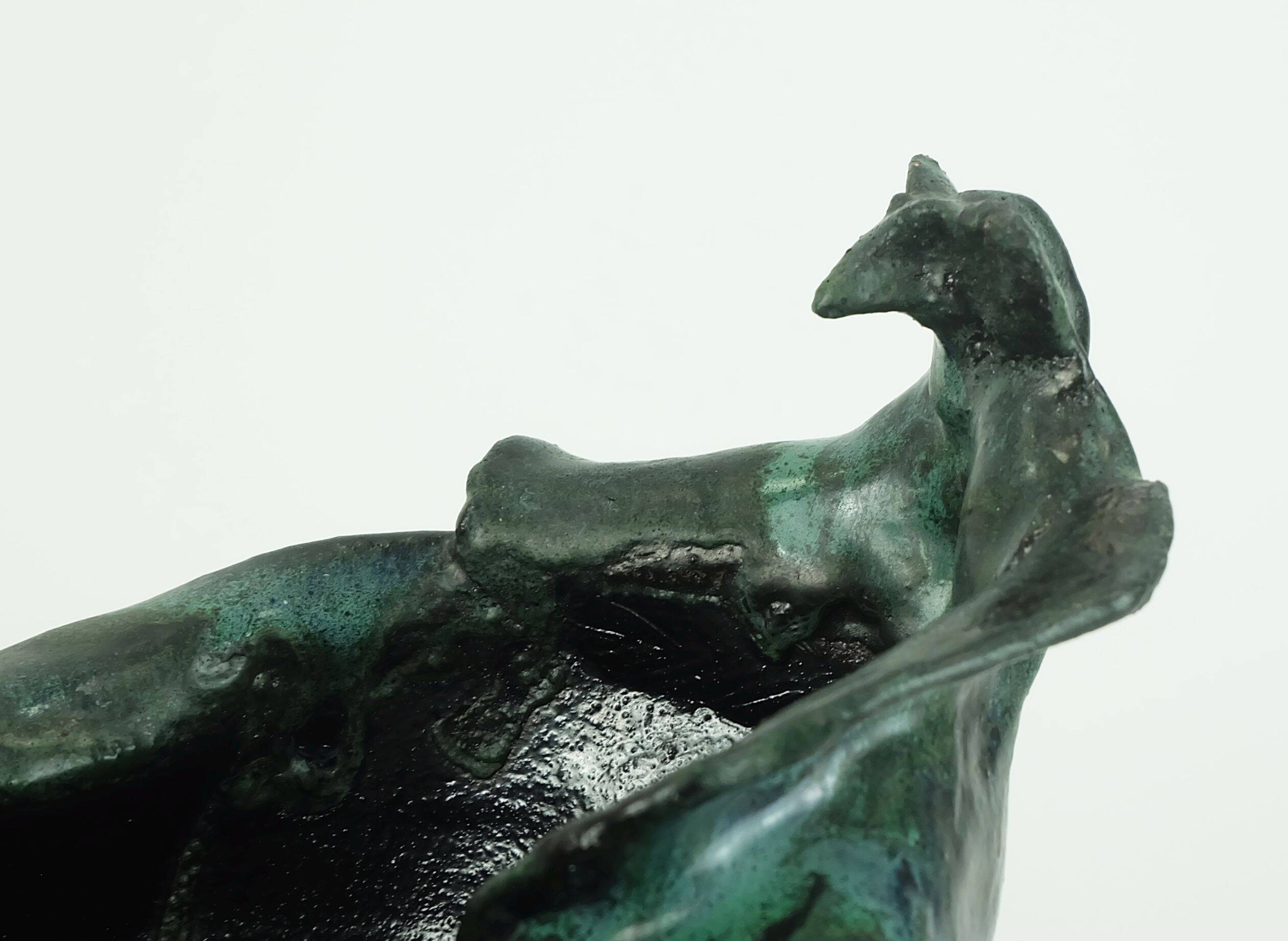 danish modern ceramic VASE bowl studio pottery conny walther demark 60s70s