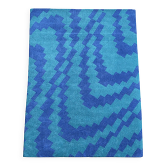 TISCA rug "LEON" in hand-tufted wool – Design by Ulrike Sarvari, France 1990s