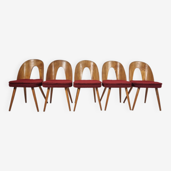 Vintage Chairs by Antonin Suman, 1960s, Set of 5
