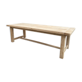 Large oak farm table
