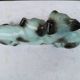 Art Deco ceramic animal statue - dogs