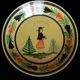 Two plates from the Breton faience HB Quimper.