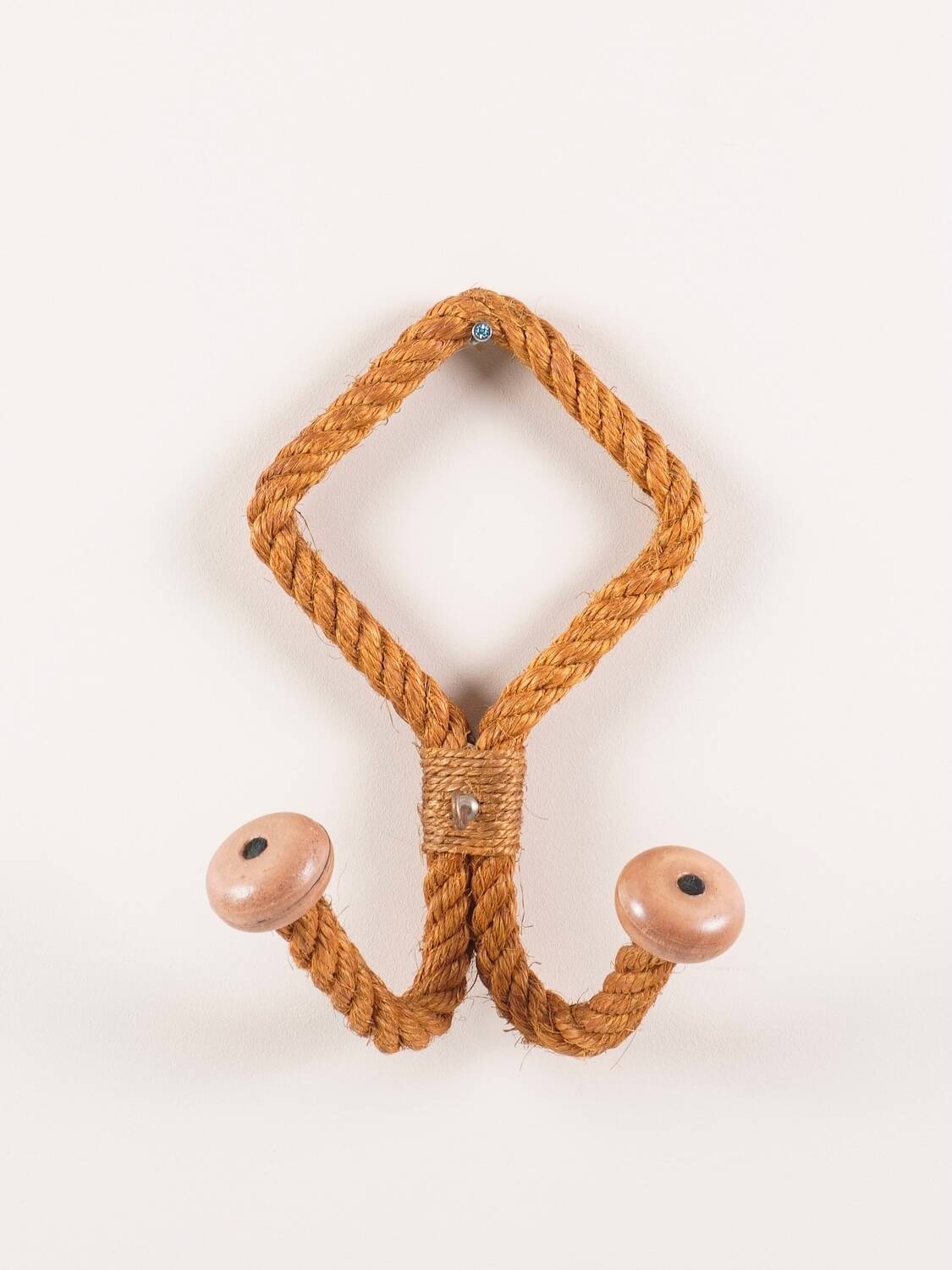Audoux & Minet coat rack in rope