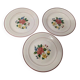 Set of 3 Villeroy and Boch Vintage Dessert Plates