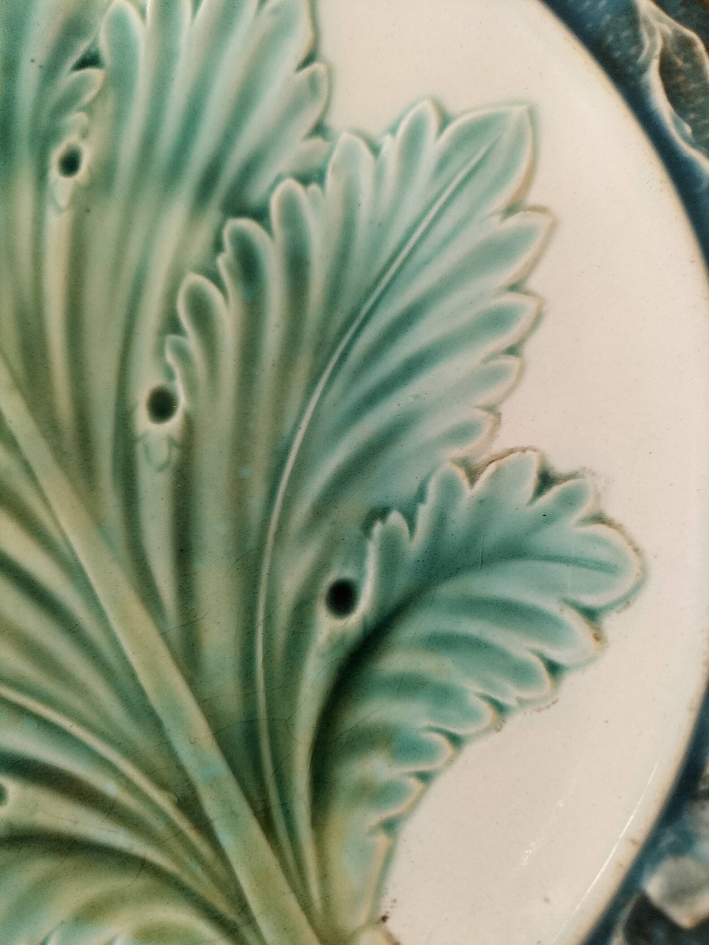 Two Longchamp earthenware plates.