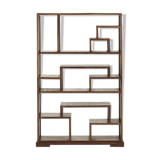 Solid teak bookcase