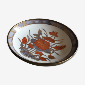 decorated porcelain presentation plate'