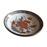 decorated porcelain presentation plate'