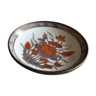 decorated porcelain presentation plate'