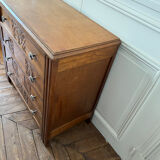 Art Deco style wooden chest of drawers