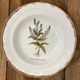 Set of 5 botanical deep plates, ADP Haute Provence