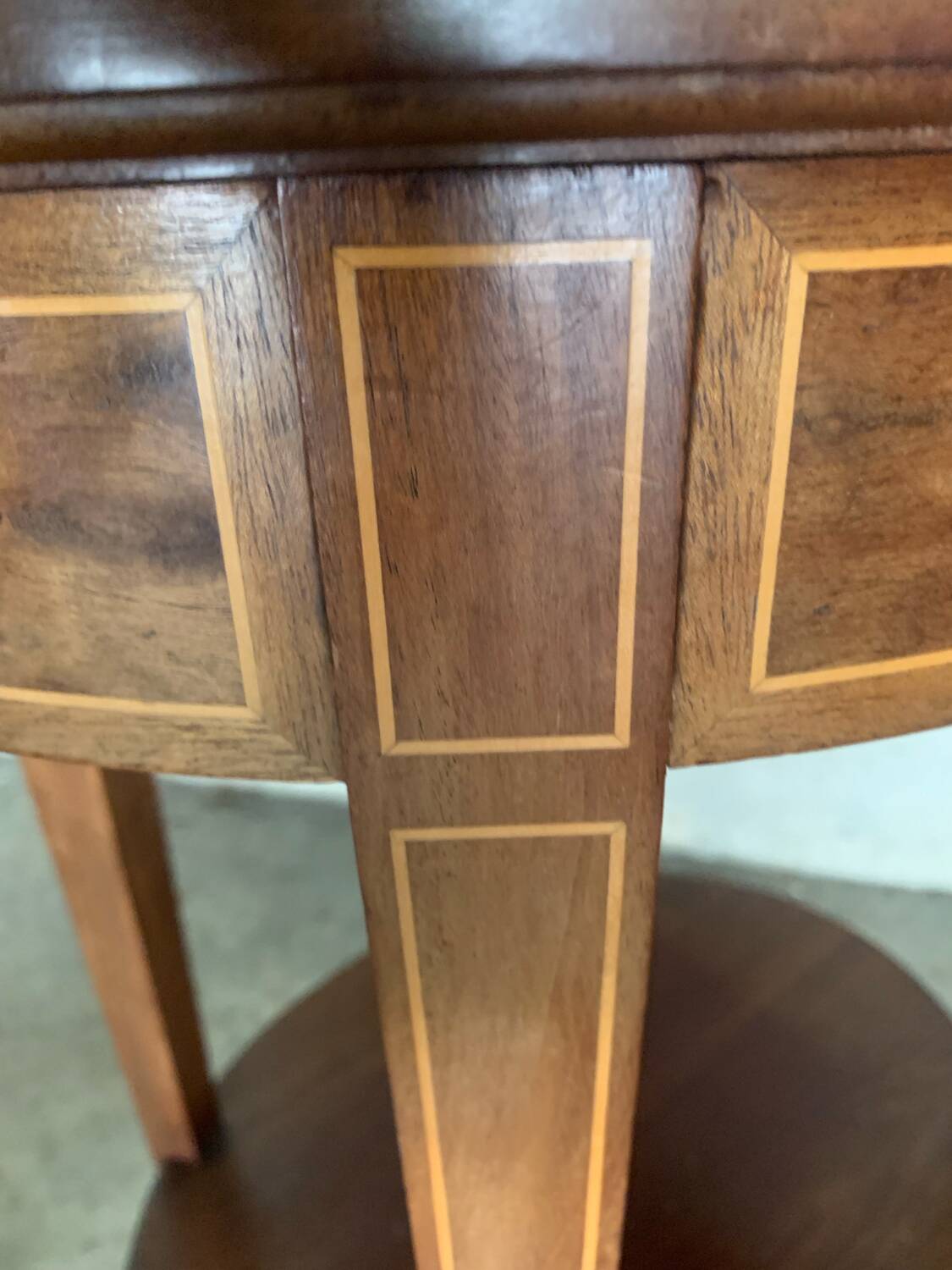 Mahogany side table