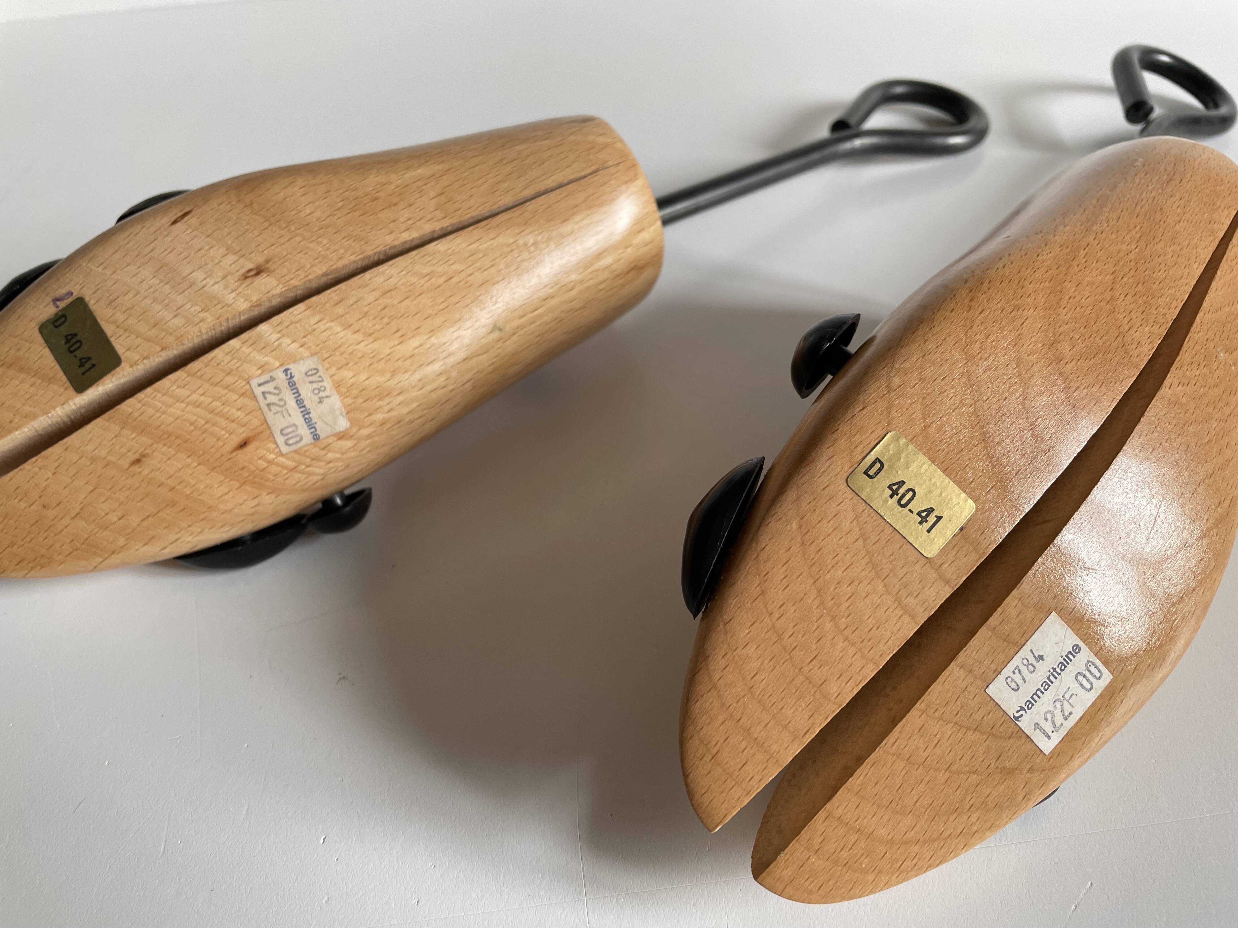 Vintage shoe trees La Samaritaine t40-41