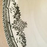 Clairefontaine iron earth service round dish