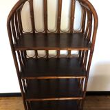 Rattan shelf